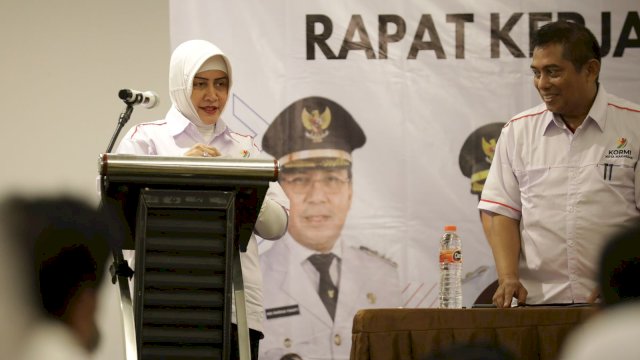 Raker KORMI Kota Makassar, Indira Jusuf Ismail Harapkan KORMI Menjadi Pemersatu Masyarakat