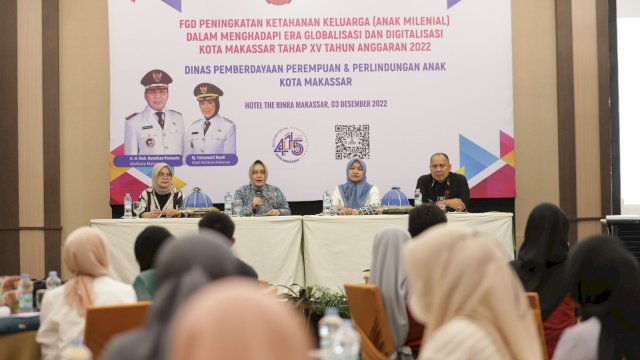 Indira Jusuf Ismail Motivasi Forum Anak Makassar Sebagai Agen 2P