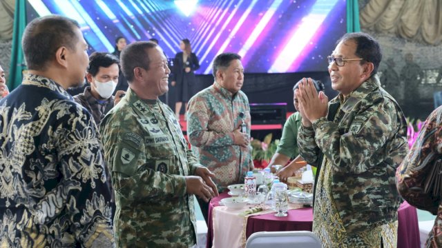 Pisah Sambut Pangdivif 3/Kostrad, Dwi Darmadi Puji Wali Kota Makassar Danny Pomanto