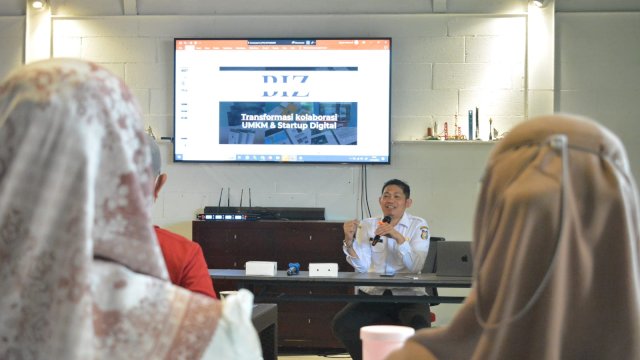 Diskominfo Makassar Mulai Sosialisasikan Program BIZMatching