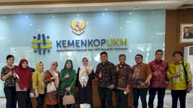 Koordinasi Ke Kemenkop UKM RI, Diskop UKM Makassar Paparkan Pembentukan BULo Sebagai Cikal Bakal Koperasi di Longwis