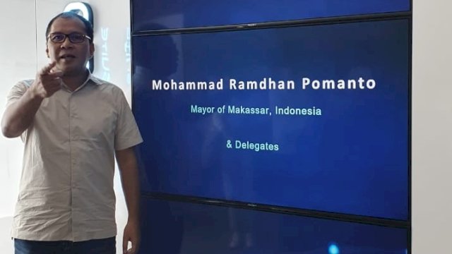 Wali Kota Danny Pomanto Jajaki Kerja Sama Smart City dengan ST Engineering Singapura