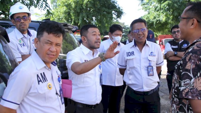 Cek Meteran Pelanggan, Direksi Perumda Air Minum Kota Makassar Temukan Kejanggalan