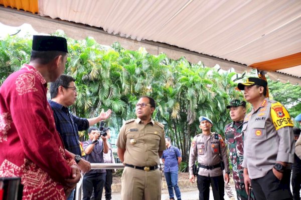 Danny Bareng Forkopimda Makassar Pantau Pengamanan Jelang Natal