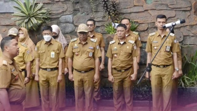 Pimpin Apel Pagi, Sekcam Bontoala Tekankan Mutu Pelayanan Harus Ditingkatkan