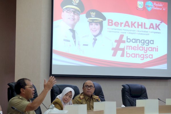 Kumpulkan Semua OPD, Danny Tekankan Komitmen Sukseskan Program Prioritas