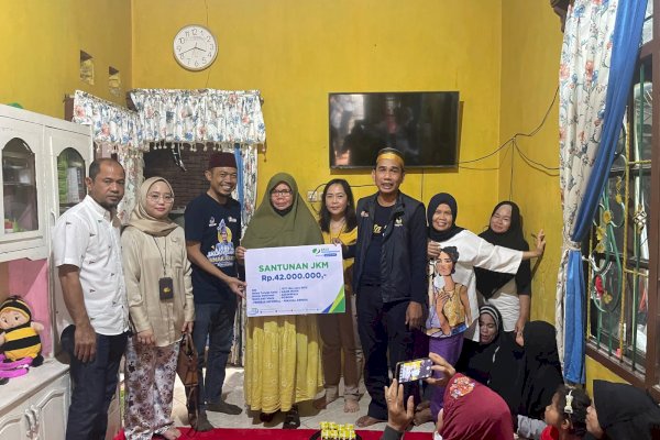 Bukti Yayasan Anak Rakyat Indonesia Peduli Masyarakat Kecil, Dua Ahli Waris Terima Santunan JKM BPJS Ketenagakerjaan