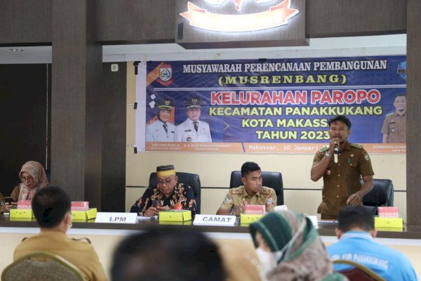 Musrenbang Kelurahan Paropo, Warga Usul Perbaikan Infrastruktur Hingga Peningkatan Layanan Kesehatan