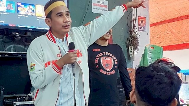Rudianto Lallo Hadiri Undangan Silaturahmi Ikatan Suporter Makassar