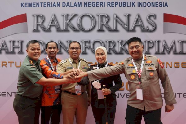 Dibuka Jokowi, Danny Pomanto Hadiri Rakornas Pengendalian Inflasi