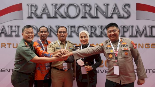 Dibuka Jokowi, Danny Pomanto Hadiri Rakornas Pengendalian Inflasi