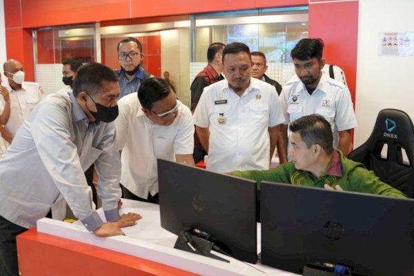 Polda Jabar Lakukan Studi Banding di Command Center Pemkot Makassar