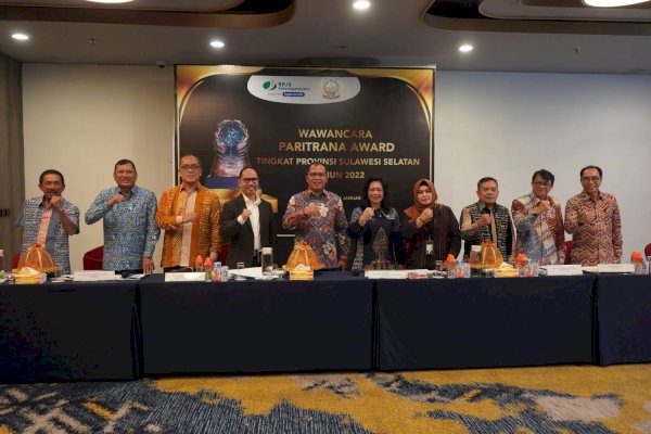 Program Paraikatte Disnaker-BP Jamsostek Mudahkan Pemkot Makassar Raih Penghargaan Paritrana Award