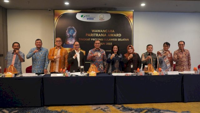 Program Paraikatte Disnaker-BP Jamsostek Mudahkan Pemkot Makassar Raih Penghargaan Paritrana Award