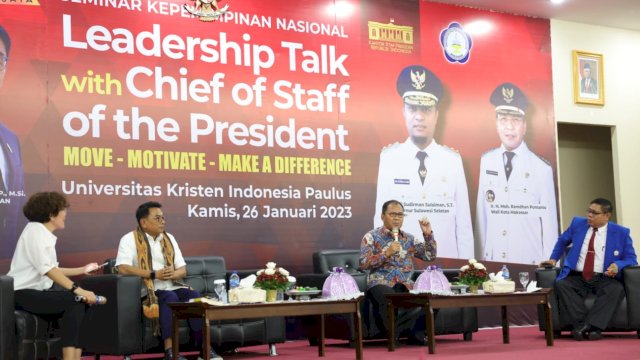 Jadi Pembicara Bersama KSP Moeldoko, Danny: Pemimpin Harus Berani dan Mendengar