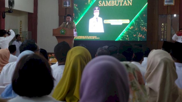 Danny Gaungkan Perkuatan Umat di Hadapan Seluruh Pegawai Kemenag Makassar
