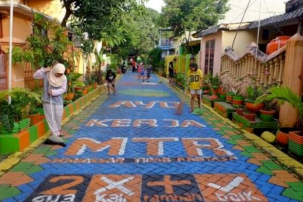 Camat Tamalate Pantau Giat Kerja Bakti di Maccini Sombala