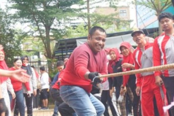 Serunya Porseni Pegawai di Lingkup Pemerintah Kecamatan Tamalate