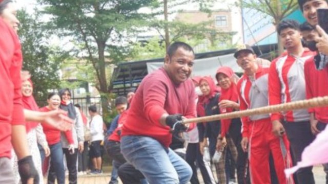 Serunya Porseni Pegawai di Lingkup Pemerintah Kecamatan Tamalate