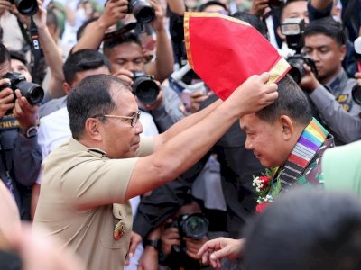 KSAD Jenderal TNI Dudung Abdurachman Puji Kinerja dan Program Danny Bersinergi dengan TNI