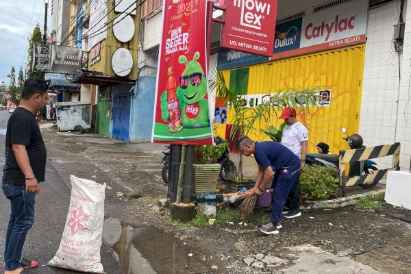 Helat Jappa Jokka Cap Go Meh 2023, Pemerintah Kecamatan Wajo Awali dengan Kerja Bakti