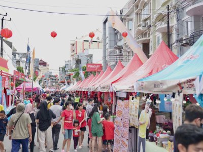 Ratusan Tenant UMKM Jappa Jokka Cap Go Meh 2023 Dukung Branding Makassar Kota Makan Enak