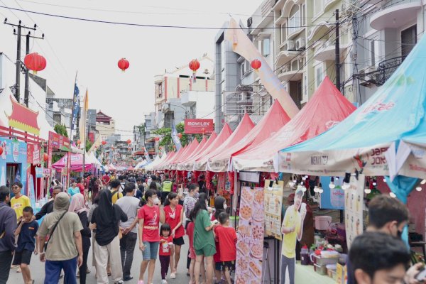 Ratusan Tenant UMKM Jappa Jokka Cap Go Meh 2023 Dukung Branding Makassar Kota Makan Enak