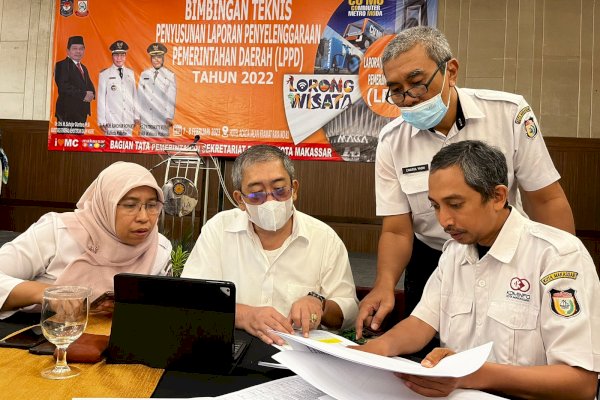 Tapem Libatkan Kemendagri RI Beri Pendampingan Langsung OPD Pemkot Makassar Susun LPPD 2022