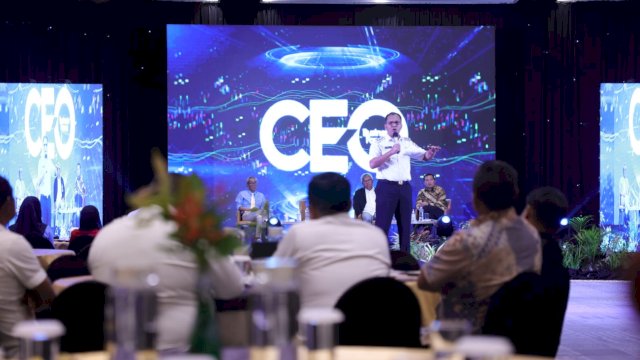 Danny Pomanto Promosikan Branding Makassar Kota Makan Enak di CEO Business Forum