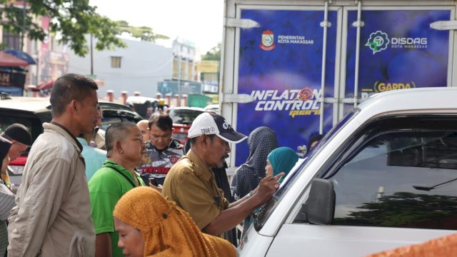 Operasi Pasar Dinas Perdagangan Makassar Dinilai Mampu Tekan Inflasi