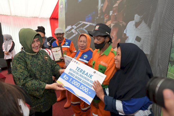 Indira Jusuf Ismail Apresiasi Petugas Kebersihan di Peringatan HPSN 2023