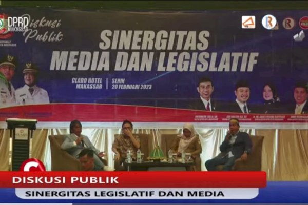 Media Gathering DPRD Makassar, Rudianto Lallo Bilang Begini