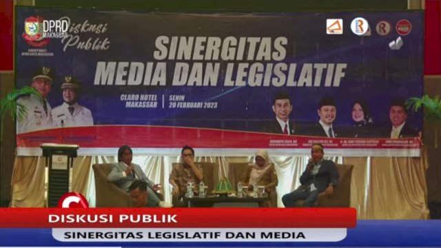 Media Gathering DPRD Makassar, Rudianto Lallo Bilang Begini