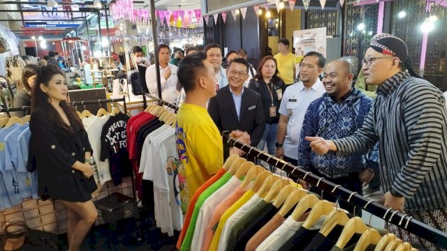 Event &#8216;MTF Market&#8217; Volume 6 Tunjungan Resmi Digelar, Simak Pesan Kepala Dinas Pariwisata Makassar