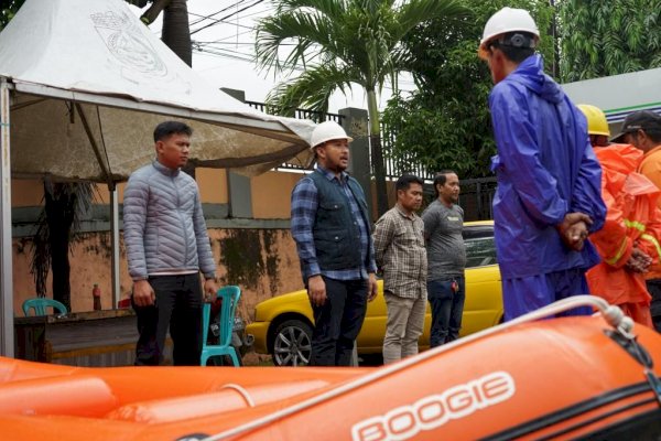 Walikota Makassar Himbau Siaga Kemungkinan Banjir, Camat Panakkukang Siagakan Tim Satgas