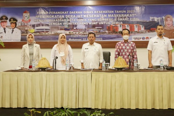 Selaraskan Program, Dinas Kesehatan Kota Makassar Gelar Forum Perangkat Daerah