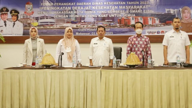 Selaraskan Program, Dinas Kesehatan Kota Makassar Gelar Forum Perangkat Daerah