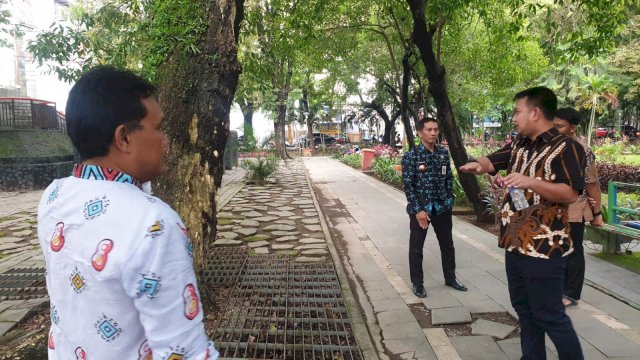 Ini Langkah Cepat Camat Ujung Pandang Renovasi Jogging Track Hingga Beri Fasilitas Olahraga