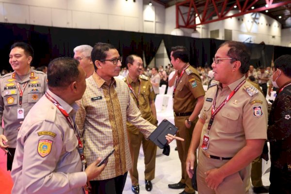 Dihadiri Presiden Joko Widodo, Danny Pomanto Ikuti Rakornas Penanggulangan Bencana 2023