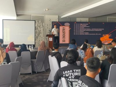 Dispora Makassar Hadir Animator Film Hollywood Iron Man, Beri Pelatihan Mahasiswa Hingga Pemuda