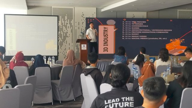 Dispora Makassar Hadir Animator Film Hollywood Iron Man, Beri Pelatihan Mahasiswa Hingga Pemuda