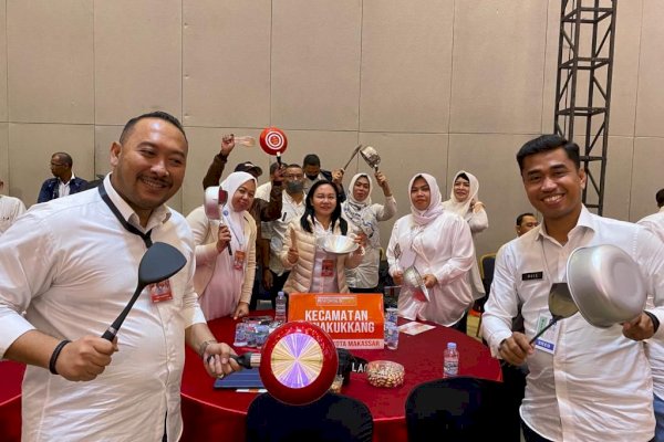 Camat, Sekcam, Lurah se-Kecamatan Panakkukang Hadiri Rakorsus Tahun 2023