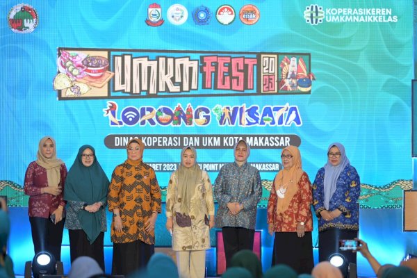 Indira Jusuf Ismail Apresiasi Pelaksanaan Festival UMKM Lorong Wisata