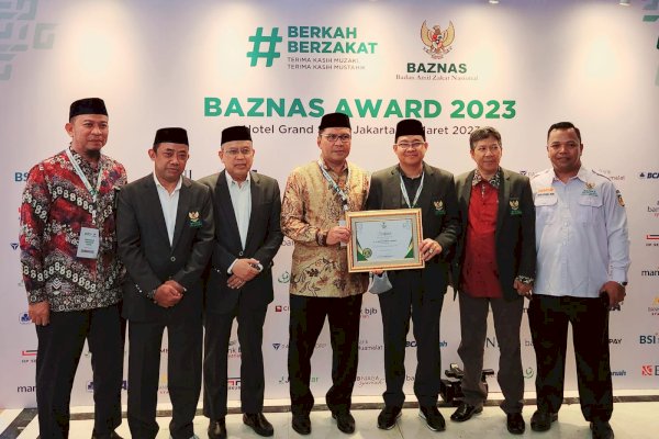 Wali Kota Makassar Danny Pomanto Raih Penghargaan Baznas Award Dua Tahun Berturut-turut