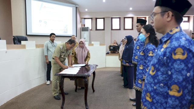 Danny Pomanto Lantik 220 ASN Baru Pemkot Makassar, Ucapkan Selamat Datang di Ladang Pengabdian