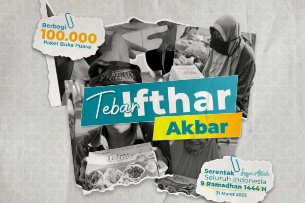 Muslimah Wahdah Akan Tebar 100.000 Ribu Paket Ifthar Mulai Besok, Serentak di 34 Wilayah se-Indonesia