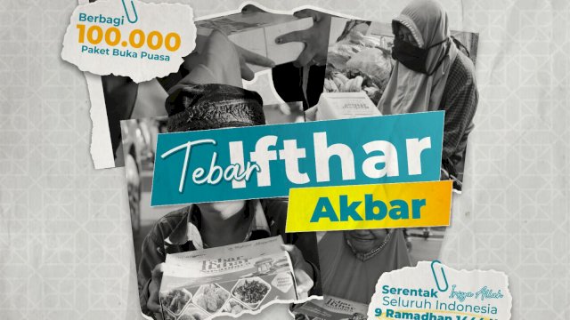 Muslimah Wahdah Akan Tebar 100.000 Ribu Paket Ifthar Mulai Besok, Serentak di 34 Wilayah se-Indonesia