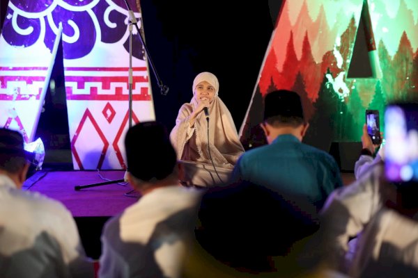 Hafizah Cilik Difabel Lantunkan Ayat Suci Al-Qur&#8217;an pada GMSSB Pemkot Makassar