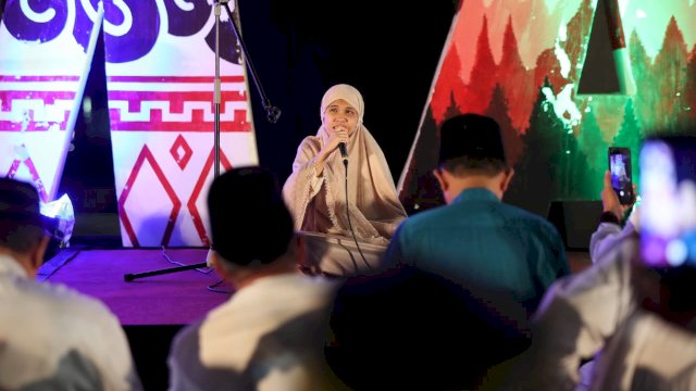 Hafizah Cilik Difabel Lantunkan Ayat Suci Al-Qur&#8217;an pada GMSSB Pemkot Makassar