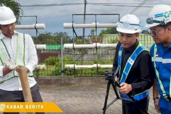 DPU Makassar Bersama Tim Satker PPPW II Sulsel Uji Coba Sampel Lumpur Tinja